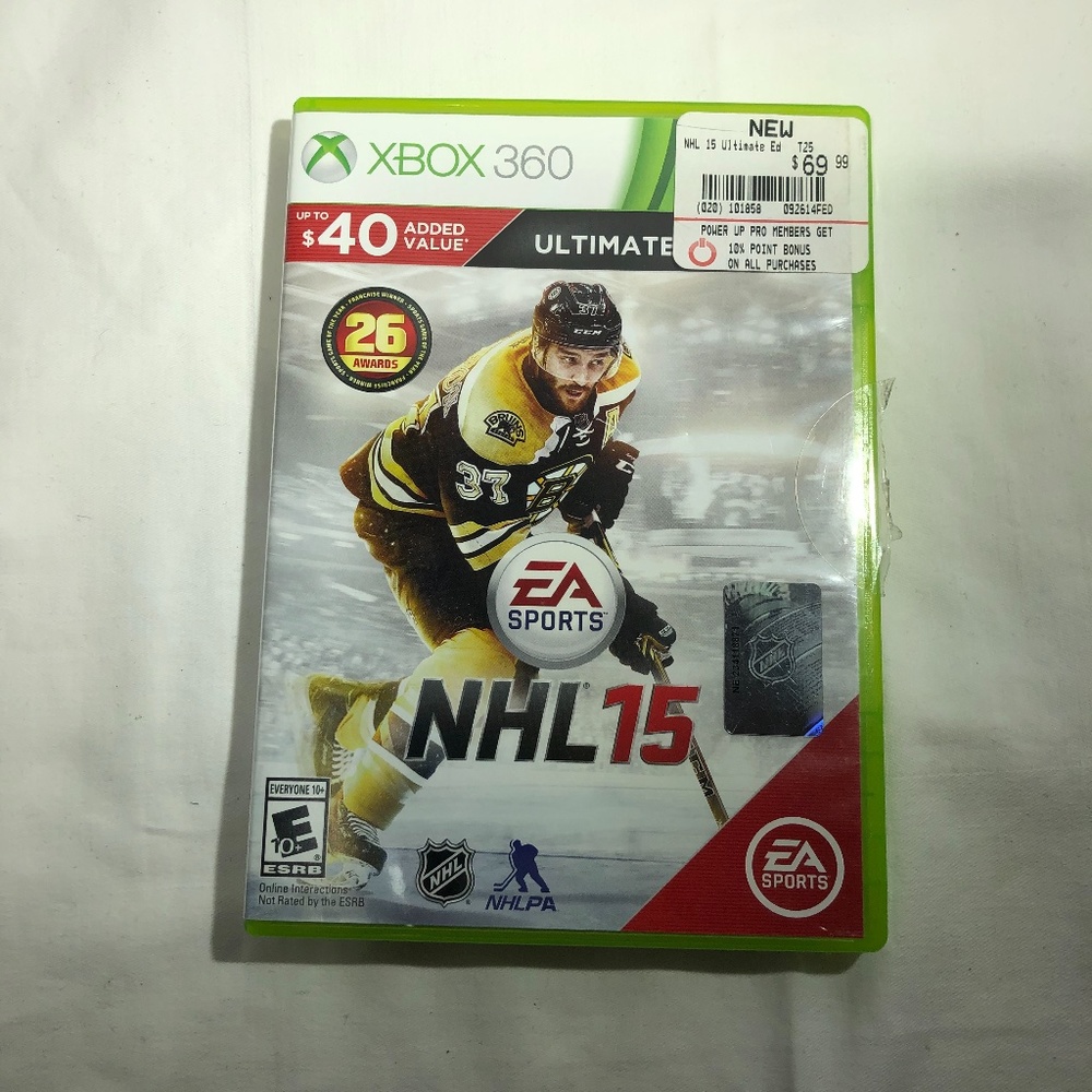 XBOX 360 EA SPORTS NHL 15 ULTIMATE EDITION